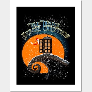 TARDIS CHRISTMAS Posters and Art